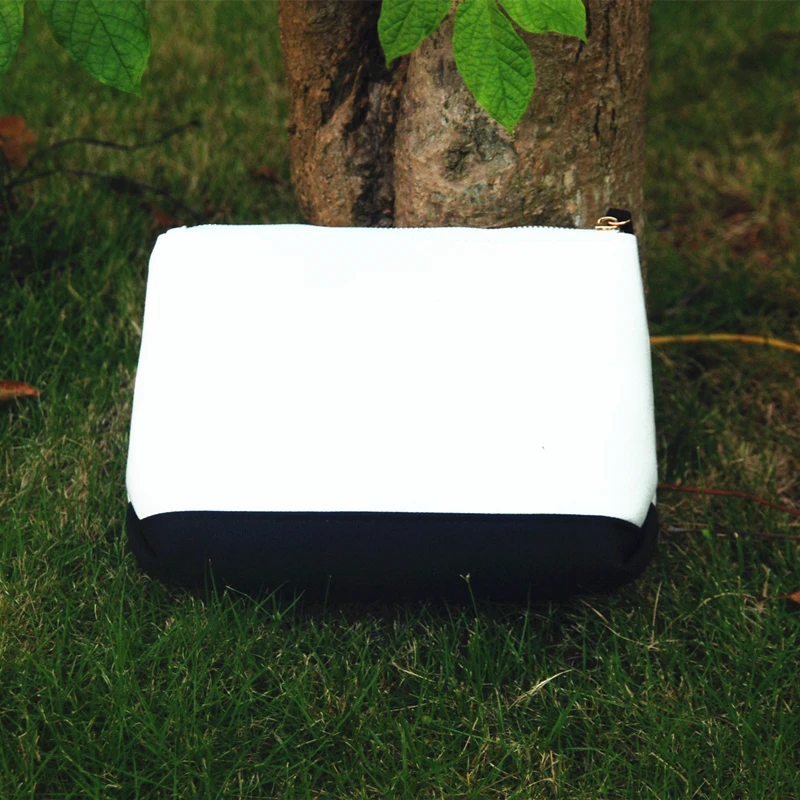 20 шт. Женская холщовая косметичка с застежкой молнией|women makeup bag|cosmetic bagwholesale cosmetic