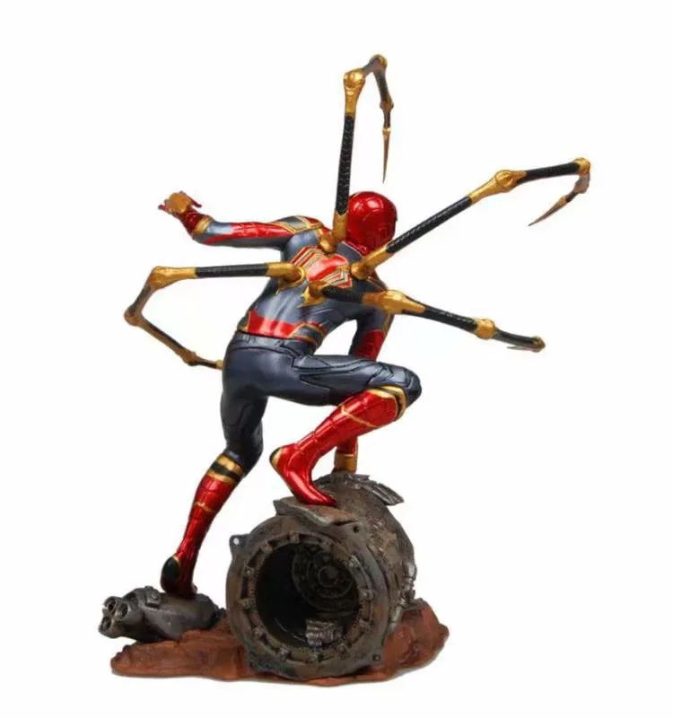 Marvel Мстители Бесконечность войны ARTFX + Железный Человек-паук фигурка игрушки