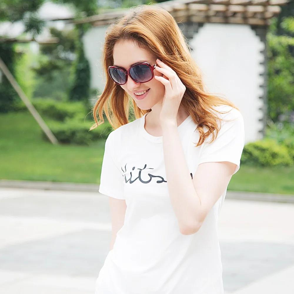 UV400 женские солнцезащитные очки Классический Fashion пластиковые рамы and