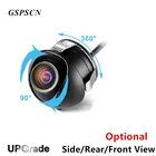 Камера заднего вида GSPSCN с функцией ночного видения, угол обзора 360 градусов, CCD