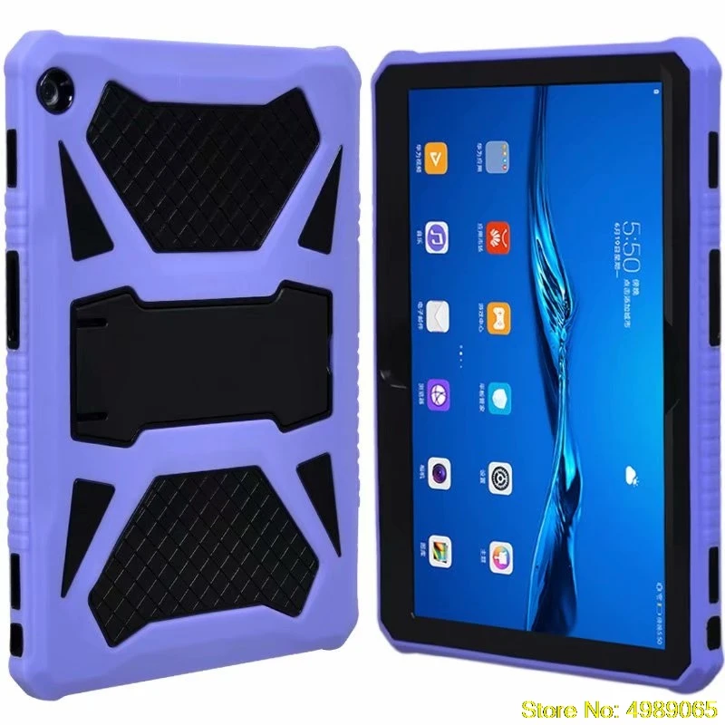 skyblue Для AGS-L09 AGS-L03 AGS-W09 9,6 дюймов планшет для huawei MediaPad T3 10 планшета Ударопрочный силиконовый+ жесткий чехол-накладка из ПК для телефона Дети чехол - Цвет: skyblue