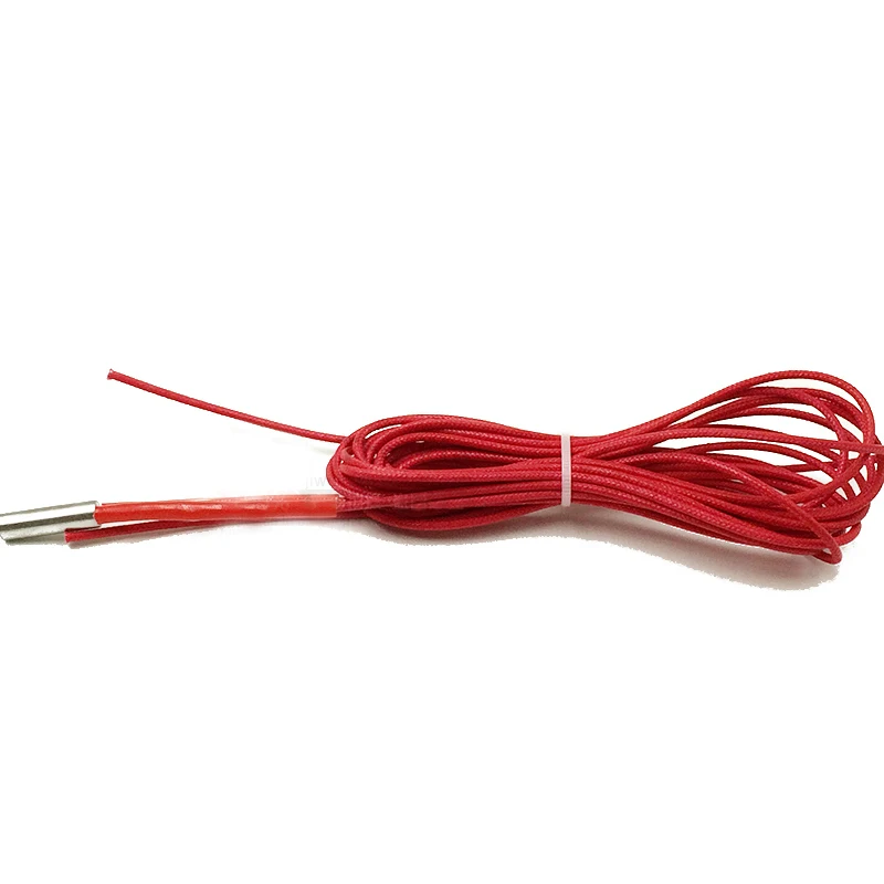 Запчасти для 3D принтера одноконцевой картридж обогреватель Tube24V 40 Вт 6*20 мм 1 5 м