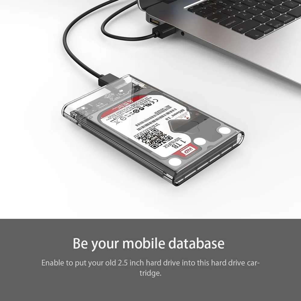ORICO 2139U3 CR USB 3 0 внешний жесткий диск Корпус SSD корпус для 2.5in SATA HDD Поддержка UASP 2 ТБ