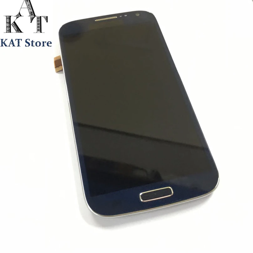 Сменный ЖК экран KAT для Samsung Galaxy S4 I9500 i337 i9505 E300S дисплей сенсорный с рамкой гарантия