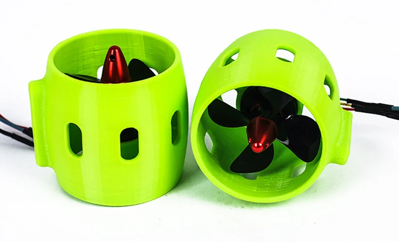 1 шт. RC Лодка Bait буксир 12 V-24 V бесщеточный мотор подводный двигатель CW CCW 4-Лопастной нейлоновый Пропеллер для DIY под водой робот