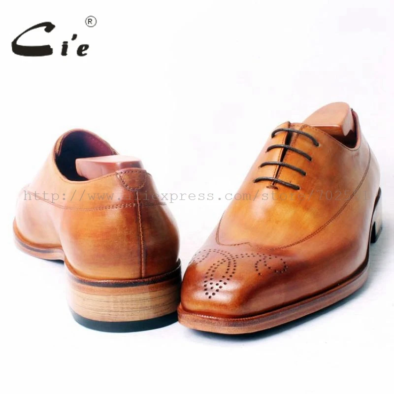 Мужские туфли cie из натуральной телячьей кожи ручной работы на шнуровке под заказ
