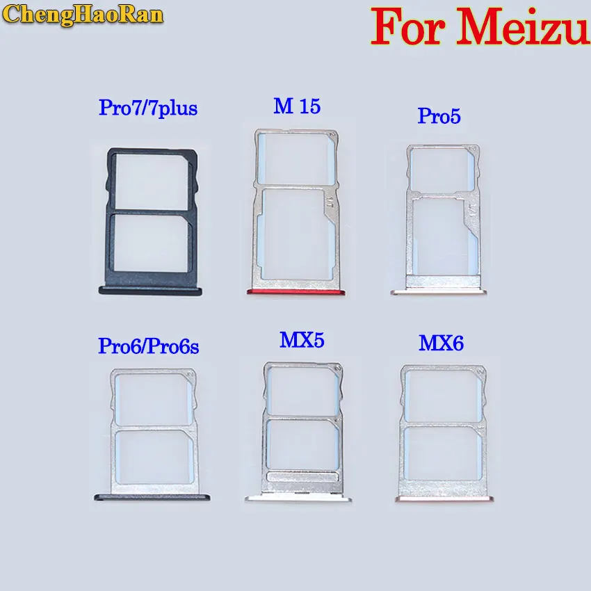 ChengHaoRan SIM Card Tray for Meizu pro7/7plus M15 pro5 Pro6/Pro6s MX5 MX6 | Обустройство дома