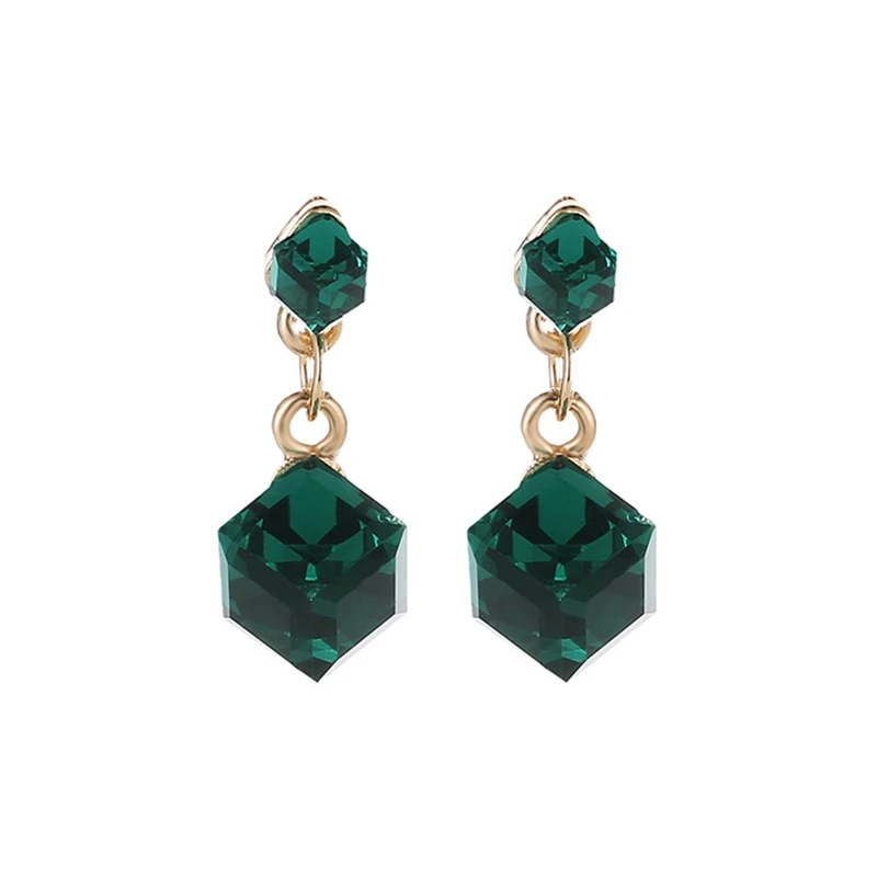 Новые Австрийские изысканные Кристальные цветные кубические кубики в коробке
