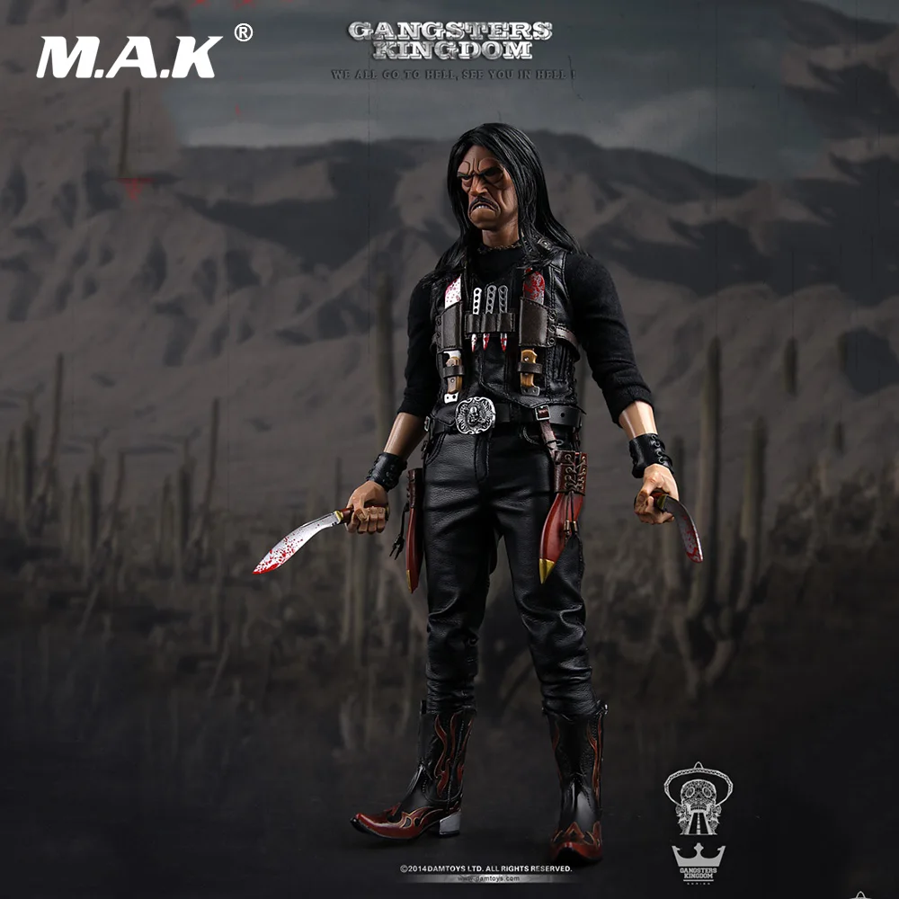 

Collectible 12'' Full Set Action Figure 1/6 Gangsters Kingdom Diamond 3 Juarez The Butcher Knife Comic Style Model Toys for Gift