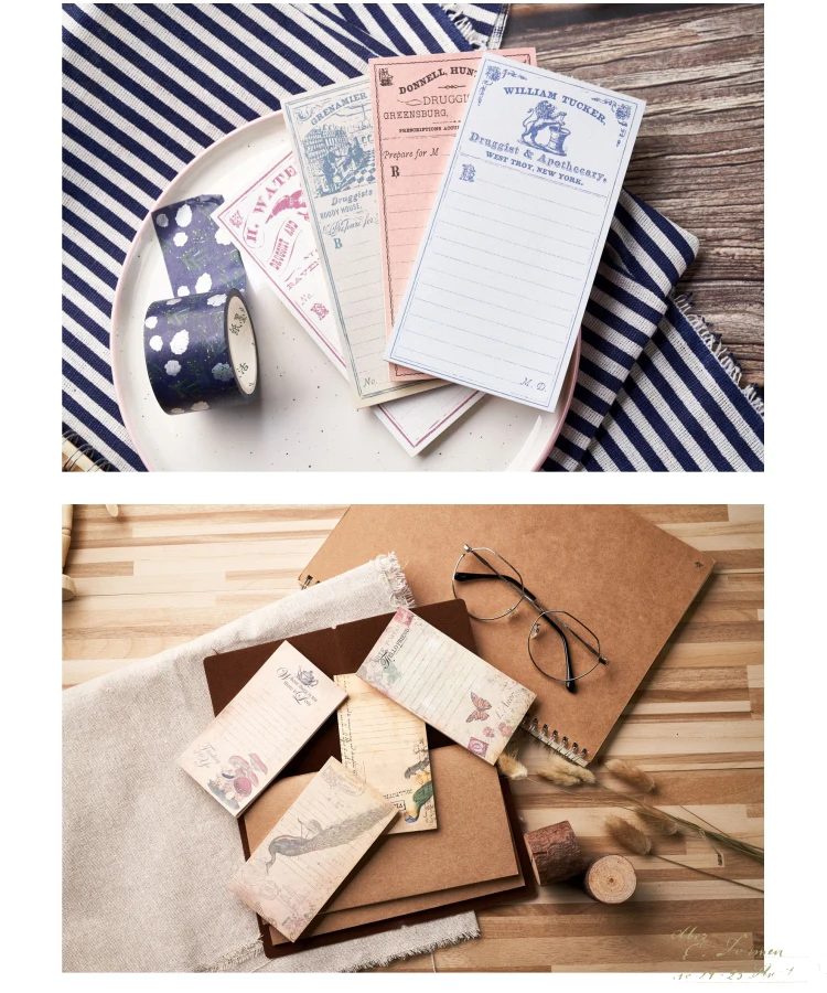 Винтаж 30 страниц попугай почтовое отделение/гриб блокнот Sticky Notes Papelaria школа питания Закладка сообщения