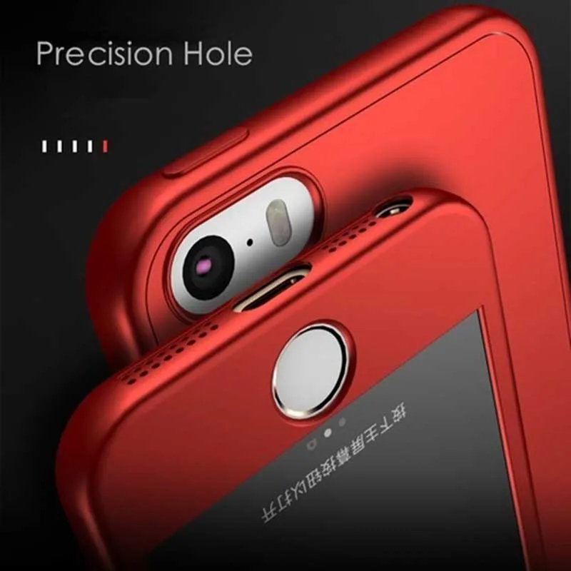 Чехлы для iPhone мягкий 360 градусов полное покрытие корпуса силиконовый чехол из ТПУ