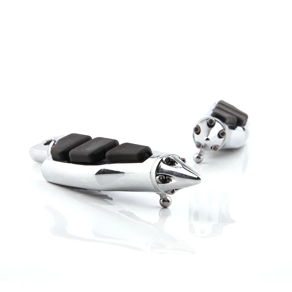 

Motorcycle Passenger Foot Pegs for Kawasaki Vulcan 1500/1600 Mean Steak 2002 2003 2004 2005 2006 2007 Rear Foot Rests Footrests