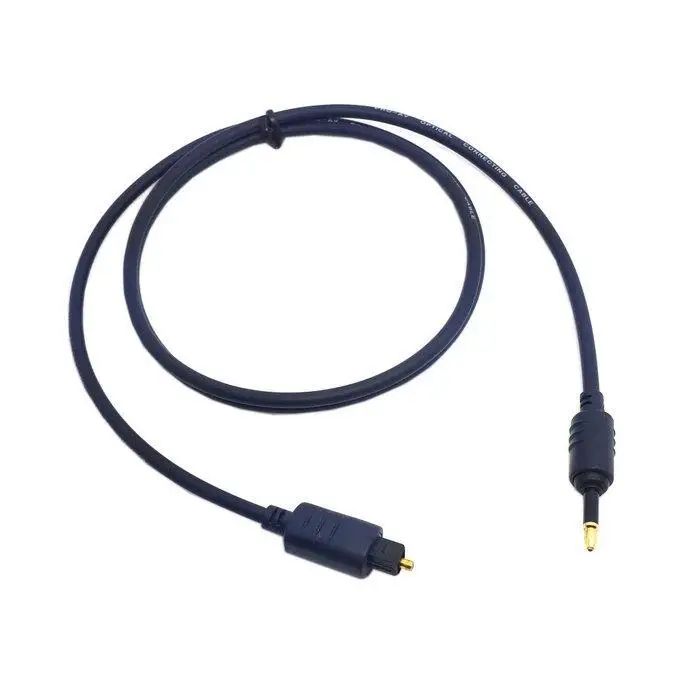 100 см для Toshiba Цифровой оптический аудио Toslink до 3 5 мм Мини кабель золотой разъем RC
