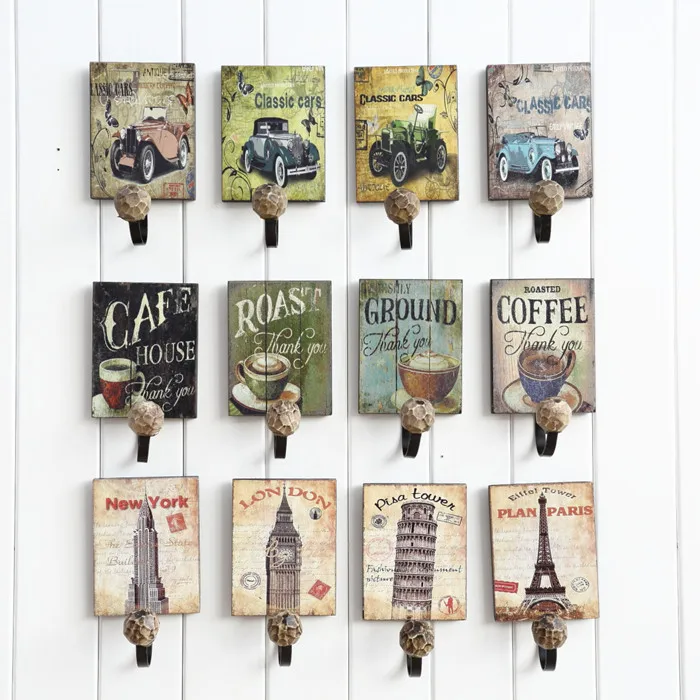 Американская страна Европейский ретро магазин одежды кафе бар гостиная стена