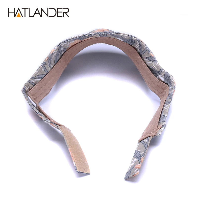 Шляпа от солнца HATLANDER женская летняя пляжная спортивная шапка с цветочным