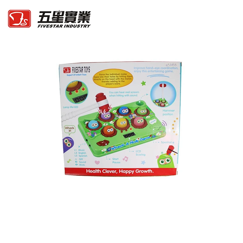 FS TOYS 1 шт. 35889 пластиковый whack a mole детский молоток обучающая игрушка для детей игры