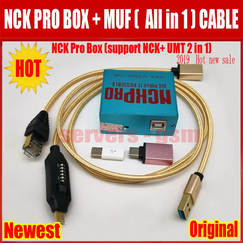 Новейший оригинальный NCK Pro box 2 (поддержка + UMT в 1) для Huawei кабель все одном (кабель