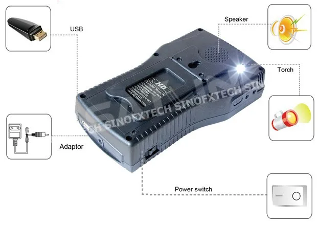 Satlink WS-6965 HD DVB-T2 измеритель сигнала 4,3 дюймов ЖК-анализатор спектра поисковик сатлинк ws6965