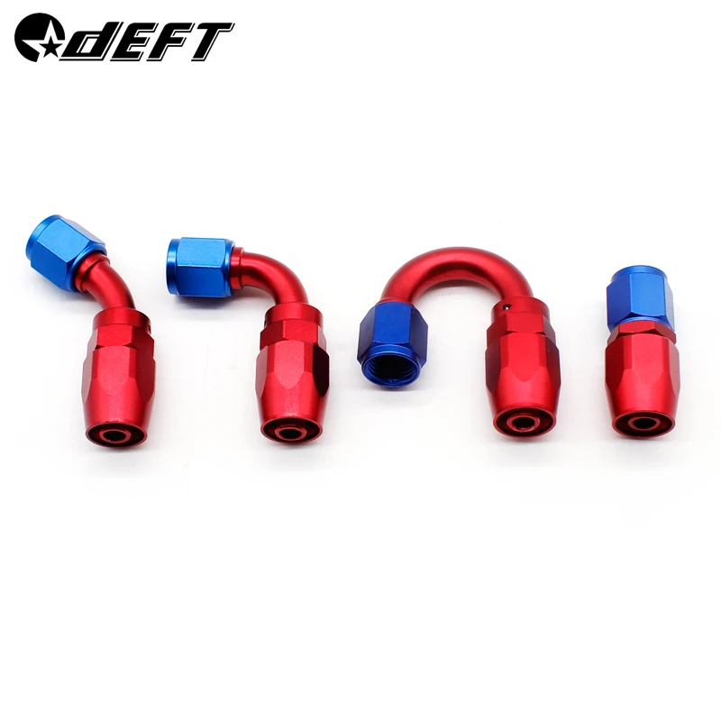 AN4 AN6 AN8 AN10 AN12 Поворотный шланг для масла и топлива Анноизолированный алюминиевый