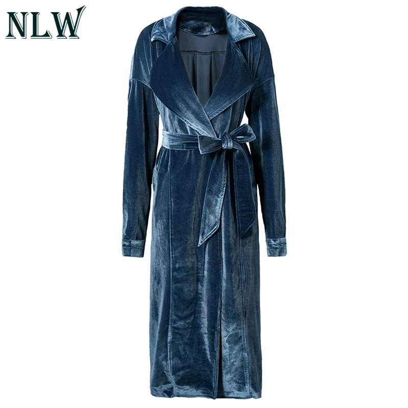 NLW High Street элегантное женское пальто осень зима 2019 Регулируемая Талия Верхняя