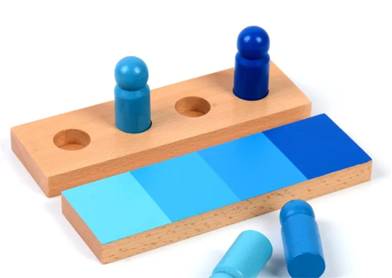 

New Wooden Baby Toy Montessori 24 Pieces Color Resemblance Sorting Task Wood Early Childhood Preschool Kids Baby Gifts