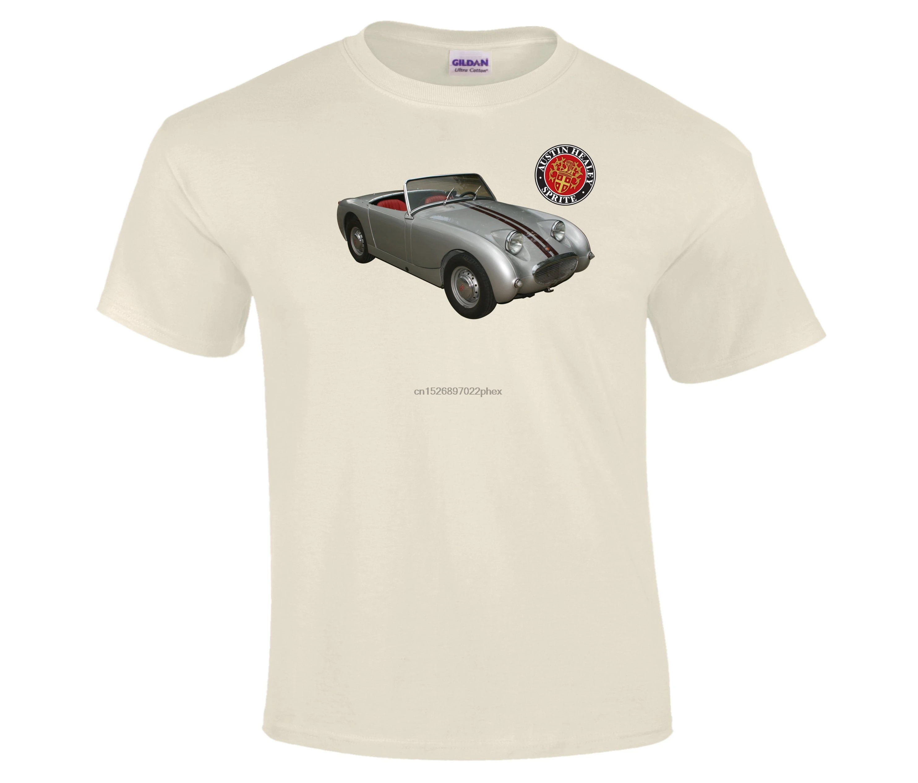 Ретро винтажная Остин Healey Sprite изображение на день рождения Высококачественная