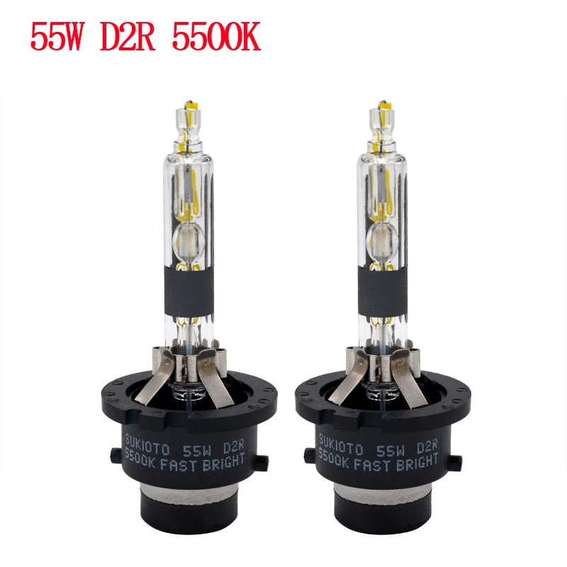 Оптовая продажа быстрая яркая 55 Вт 5500 к D2S HID лампа для быстрого запуска D4S балласт