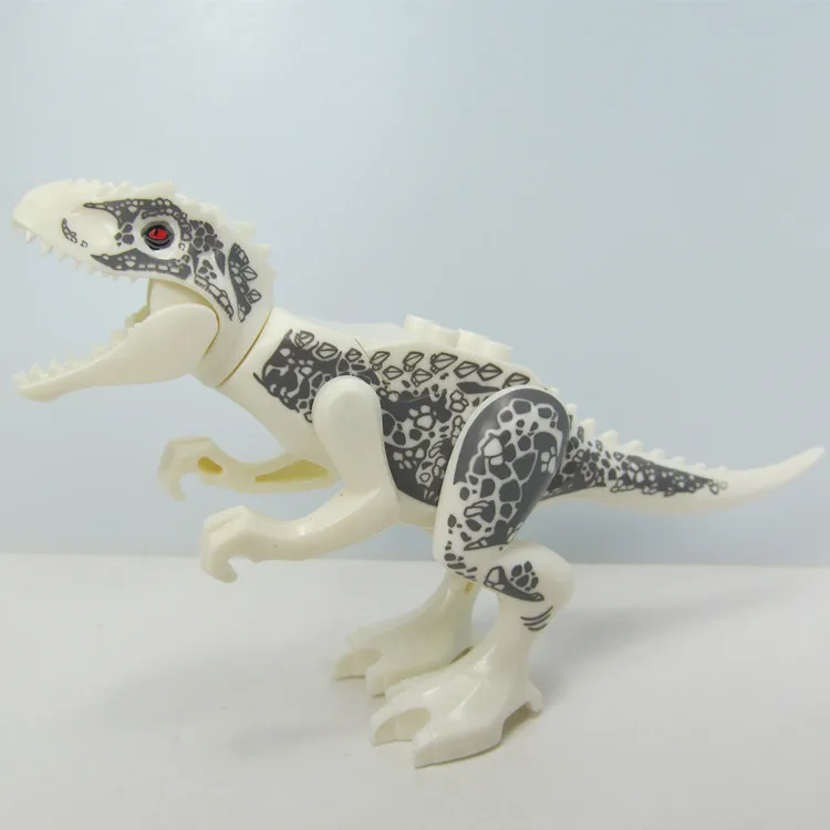 Hot 8Pcs/Set Cool Mini Dinosaurs Jurassic World Action Figures Pack Tyrannosaurus Assemble Kid Toys | Игрушки и хобби