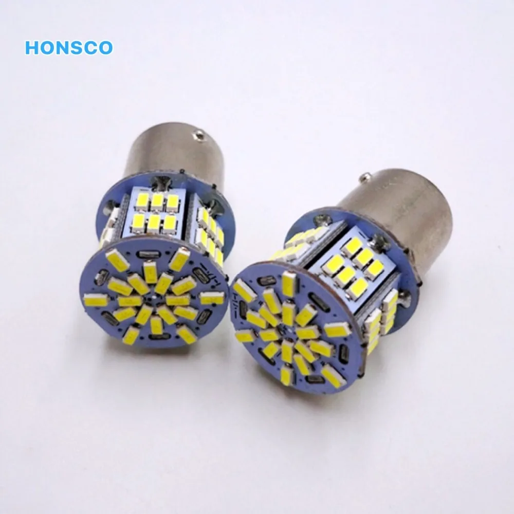 2 шт. автомобильные светодиодсветодиодный лампы 7506 54 SMD 3014 6000 К 12 В|Сигнальная
