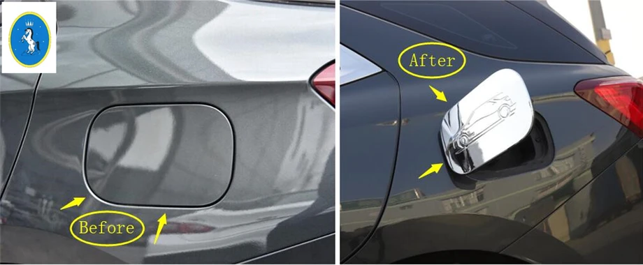 

Yimaautotrims Auto Accessory Oil / Gas / Fuel Tank Stickers Cover Trim Fit For Chevrolet Equinox 2017 2018 2019 2020 2021