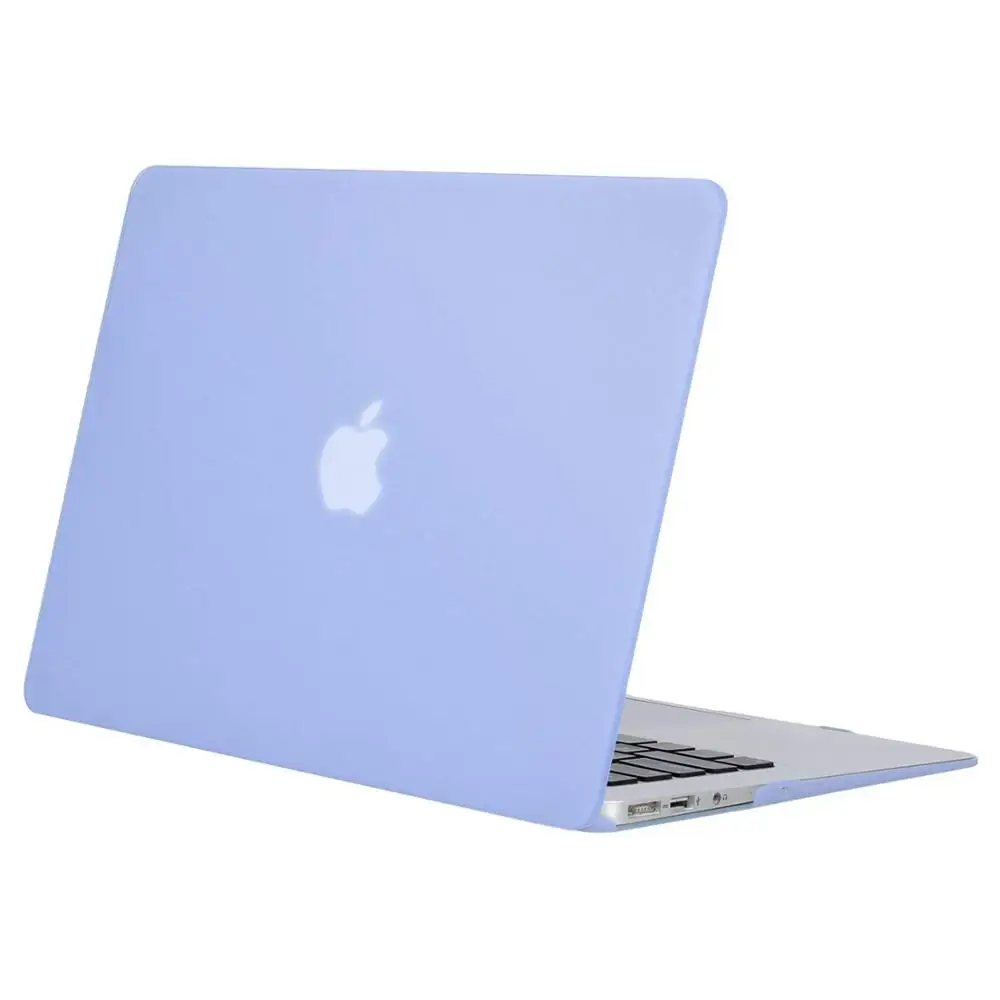 Matte Serenity Blue MOSISO новейший матовый чехол для ноутбука для Apple MacBook Air Pro retina 11 12 13 для mac book Pro 13,3 чехол cove+ крышка клавиатуры - Цвет: Matte Serenity Blue