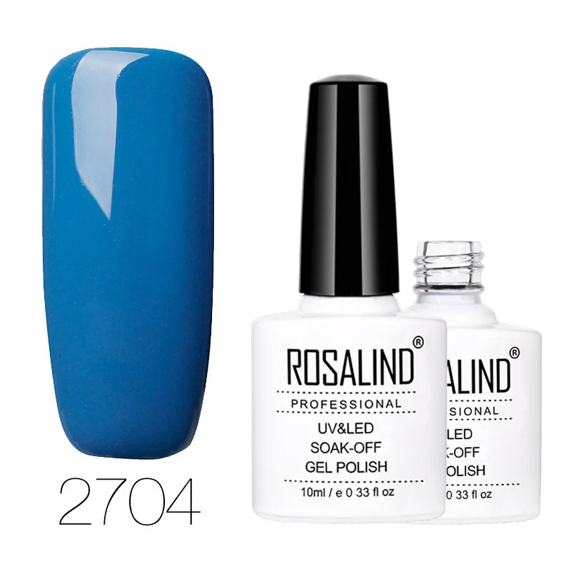 2704 ROSALIND, 10 мл, 68 цветов, серия, Гель-лак для ногтей, Гель-лак для ногтей, гель-краска, замачиваемый, Vernis, полуперманентный, УФ-гель для ногтей - Цвет: 2704