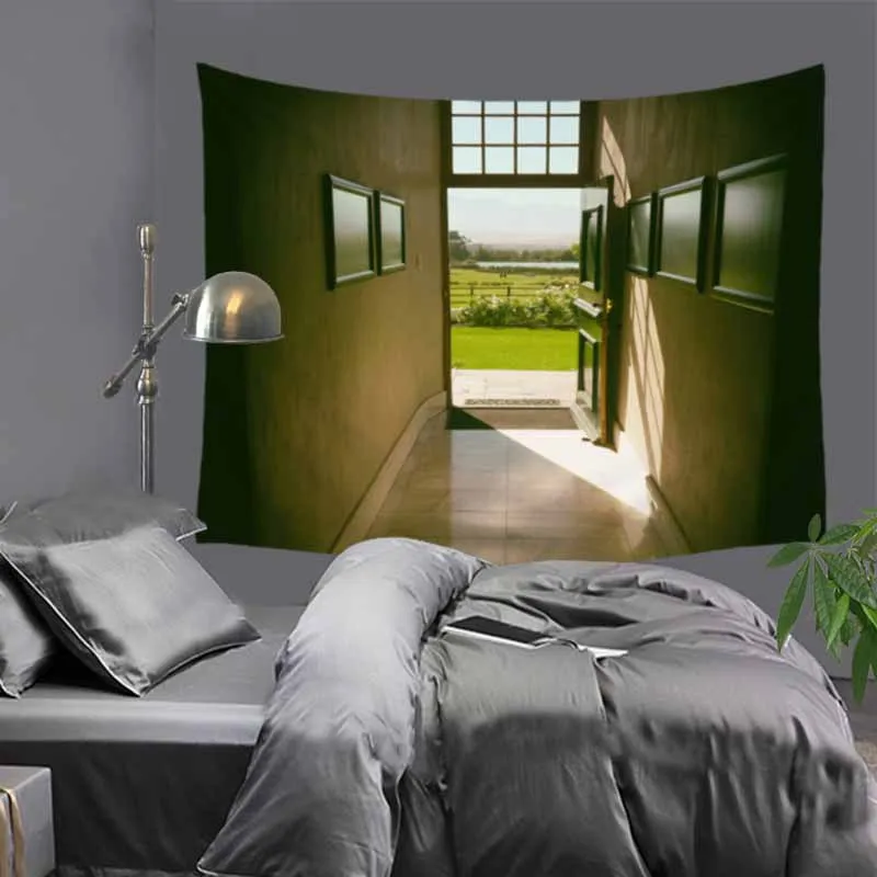 Nordic настенный Tapestr гостиная ткань спальня прикроватной тумбочке декоративное покрывало общежития Декор гобелены стол матерчатый Коврик для йоги