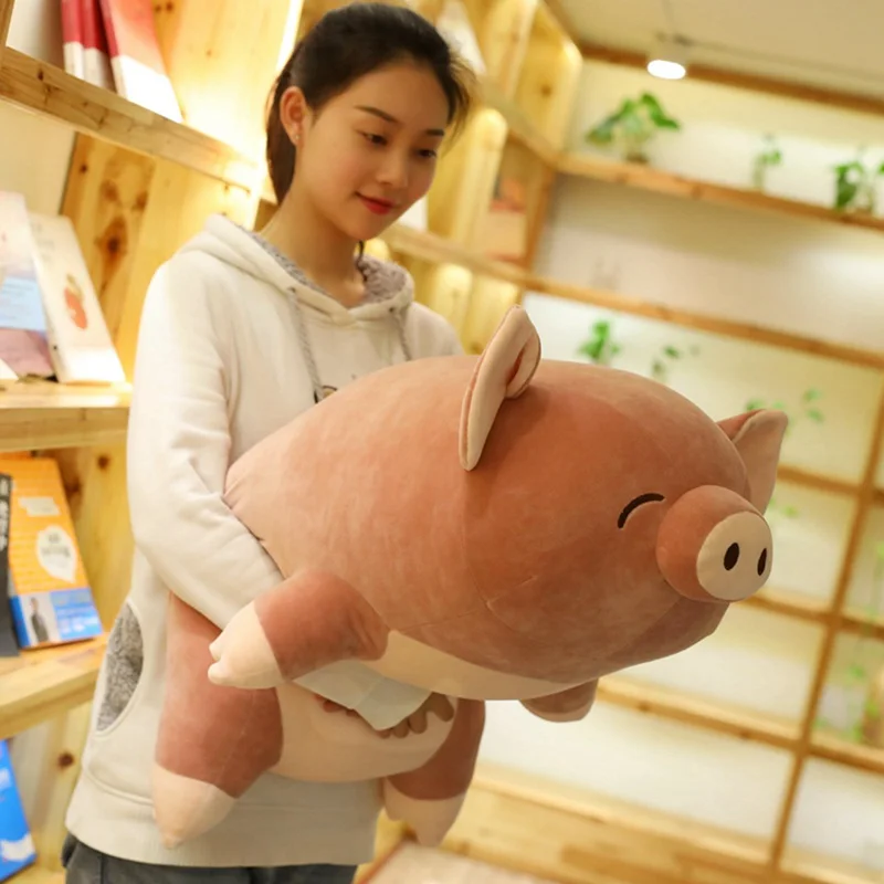 1 шт. 40/60/80 см толстая Подушка в форме поросенка плюшевая игрушка с мультяшной