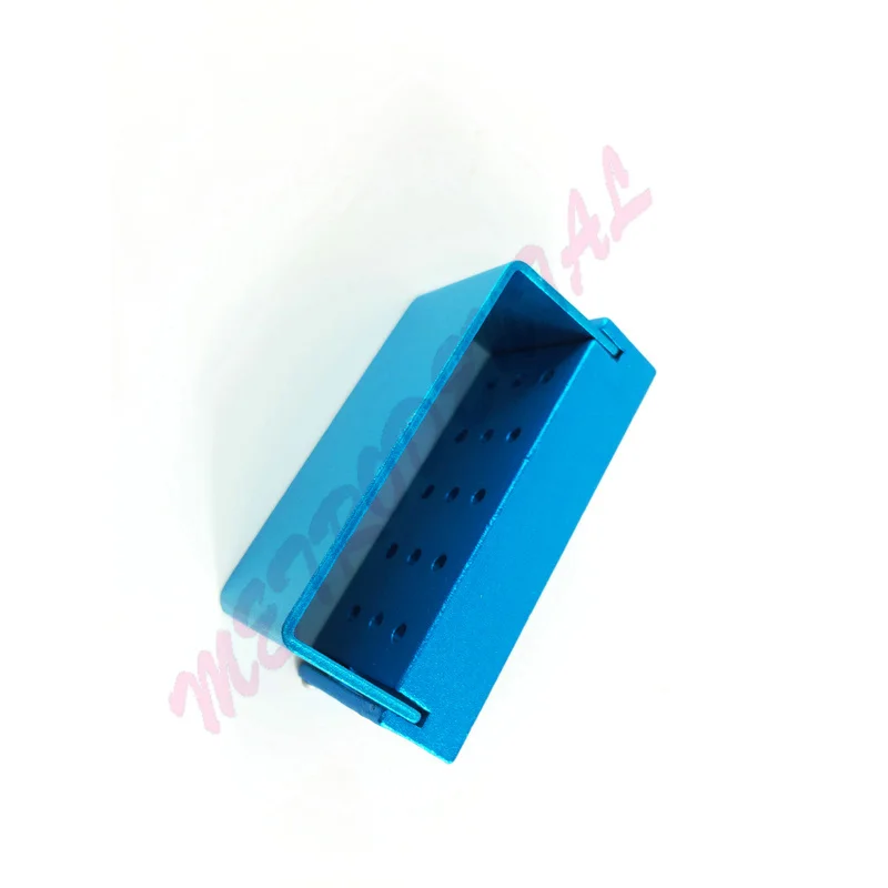 1 шт. алюминиевый сплав автоклав RA Bur Burs Holder/Bur Block Blocks 15 отверстий для
