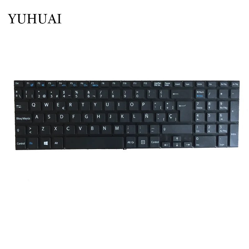 Испанская клавиатура для ноутбука раскладка клавиатуры для sony Vaio Fit 15 SVF152 SVF153 SVF15A SVF15E SVF15A16CXB SVF15N17CXB SVF152100C