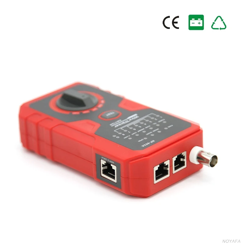 NOYAFA NF 803A для проверки витой пары телефонной проводки RJ45 кабель с байонетным