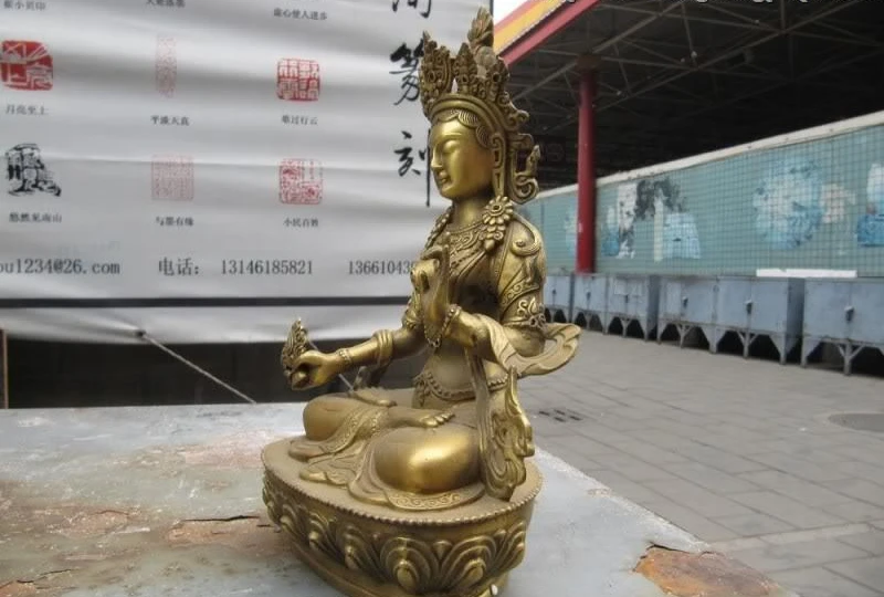 Статуя Будды тара Кван Инь Гуань 9 дюймов|statue|statues buddhastatue tara |