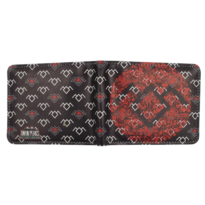ТВ Твин Пикс Новая мода бумажник для мужчин с коротким женские кошельки Портмоне