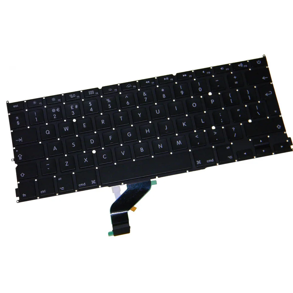 Фирменная Новинка Великобритании клавиатура для Apple Macbook Pro 13 &quotA1425 2012 retina