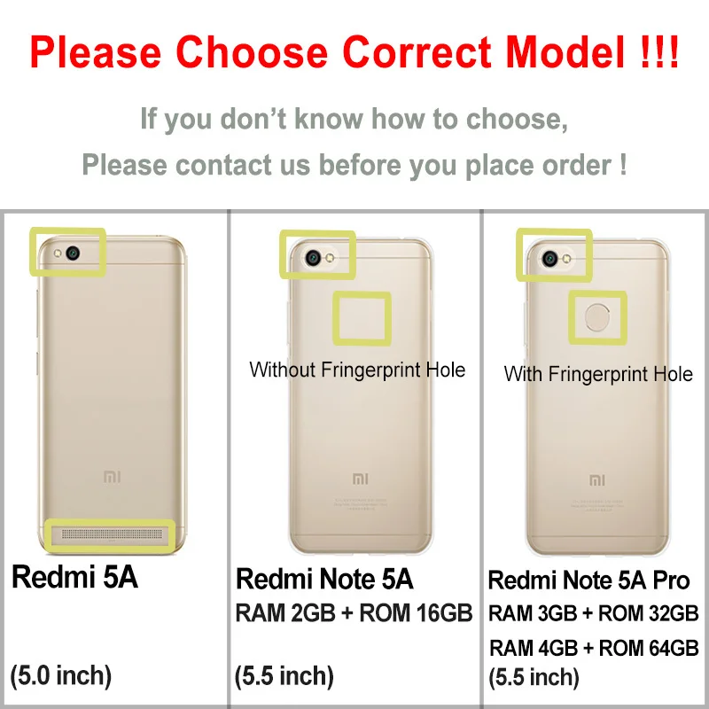 Мягкий ТПУ 5 &quotXiaomi Redmi Note 5A чехол для Xiaomi Pro Prime телефона |