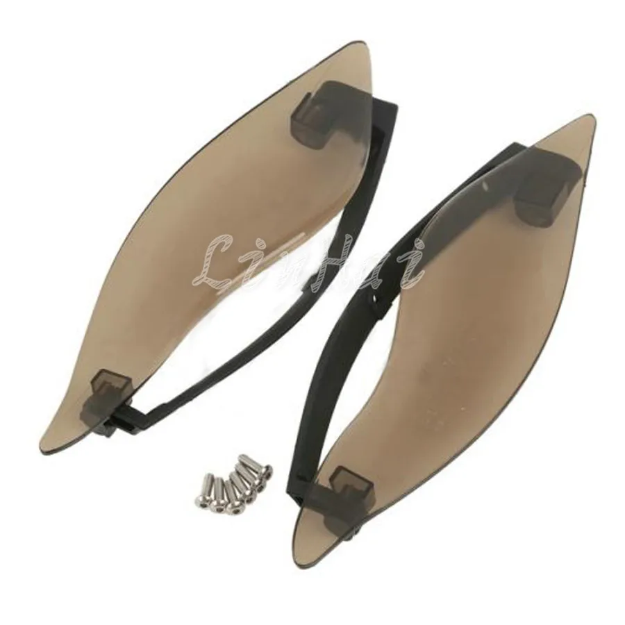 Дым ABS регулируемые дефлекторы воздуха боковое крыло крышка для Harley Street Glide