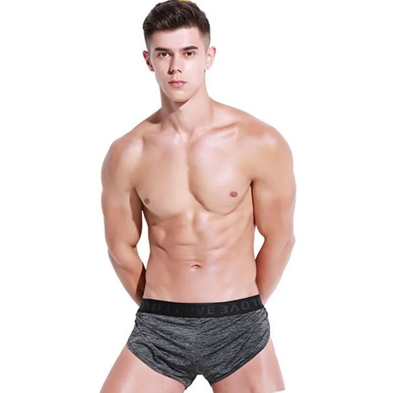 Мужские трусы боксеры мужские cueca masculina ice silk calzoncillo hombre для ношения дома para bielizna