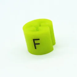 F FF FFF 150 шт. пластиковые размеры маркеры для вешалки, Размеры s цвета ассорти предварительно напечатанные вешалка размеры маркеры - Цвет: F