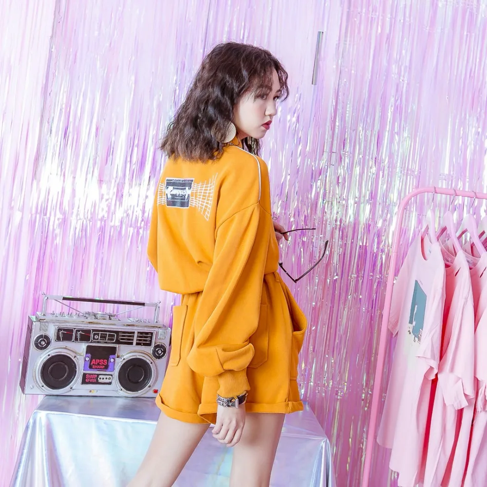 Свободные Комбинезоны Jasmine Street Harajuku BF универсальные комбинезоны с широкими