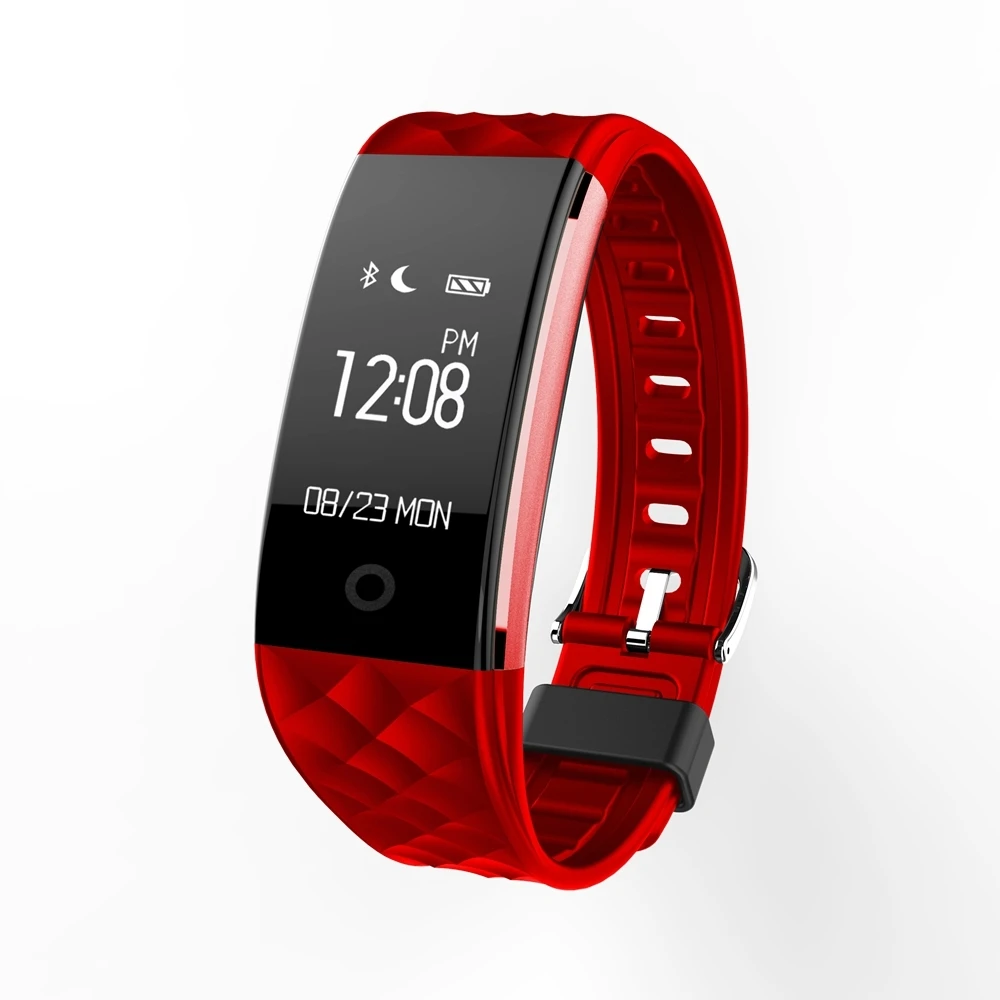 S2 Bluetooth 4 0 смарт браслет монитор сердечного ритма OLED Smartband фитнес для Android IOS Phone pk