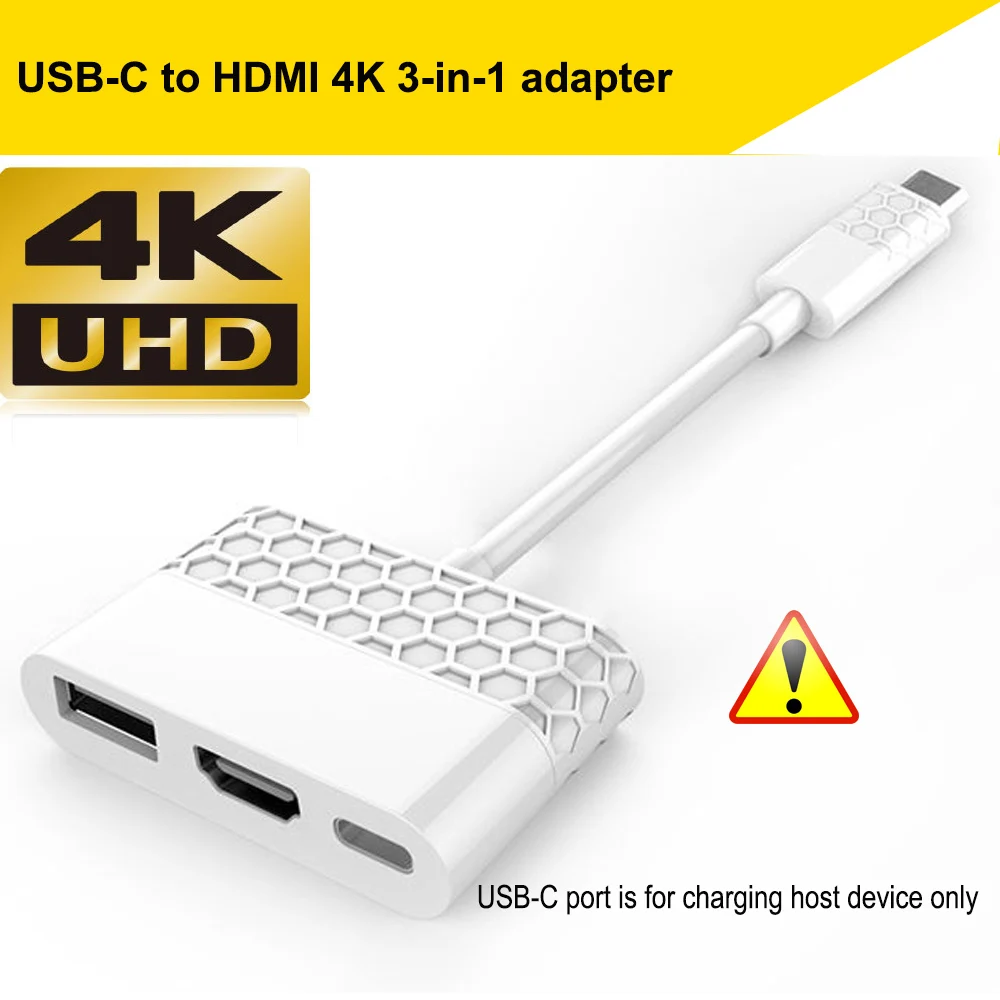 Адаптер для HDMI VGA USB 3 0 DVI DP 4K 1080P док-станция с несколькими портами apple macbook &amp pro