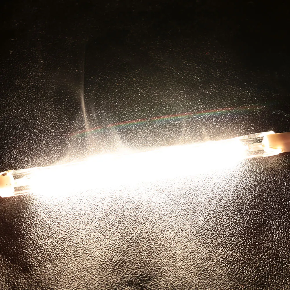 Яркая галогенная лампа йод Вольфрамовая трубка 118 мм 500 Вт домашний