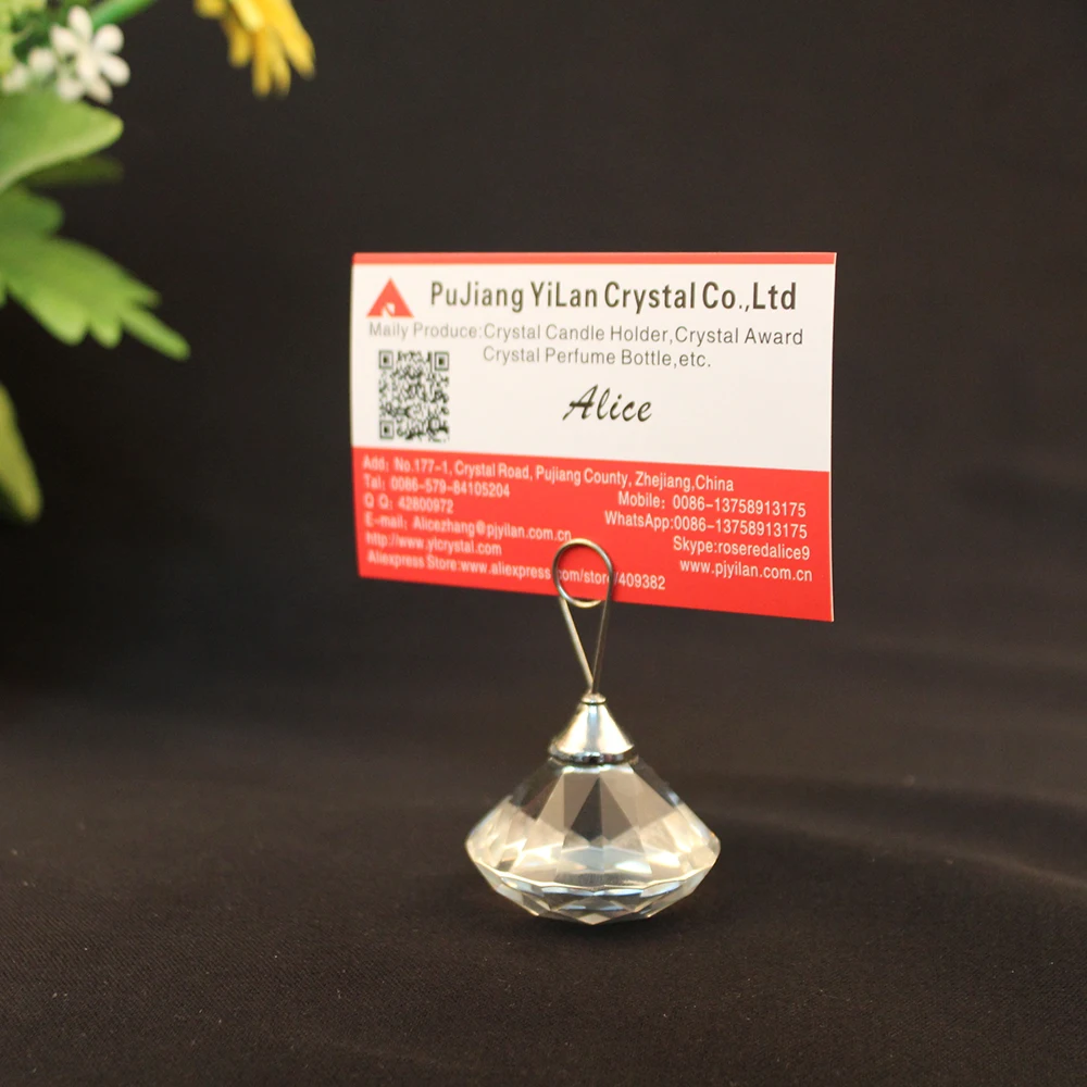 Держатель для карт с прозрачными кристаллами держатель украшение свадьбы