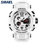 Часы SMAEL мужские, спортивные, цифровые светодиодный, водонепроницаемость 50 м